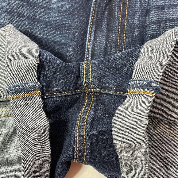 4/$25 Nobo Shorts High Rise Dark Wash Denim‎ Cuffed Junior Size 9 - Picture 7 of 7